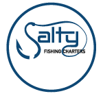 Salty Fishing Charters Logo